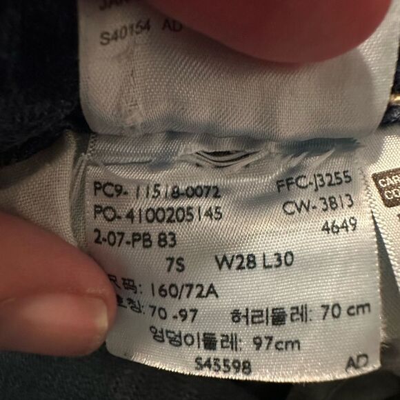 Women’s Levi’s Jeans 518 Super low rise Bootcut 28x30 - Picture 6 of 7